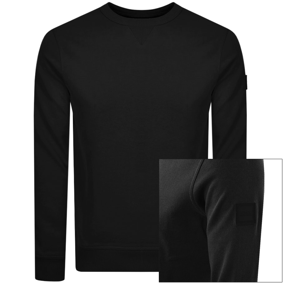 Alternative Image for ProductBOSS Walkup Sweatshirt Black1